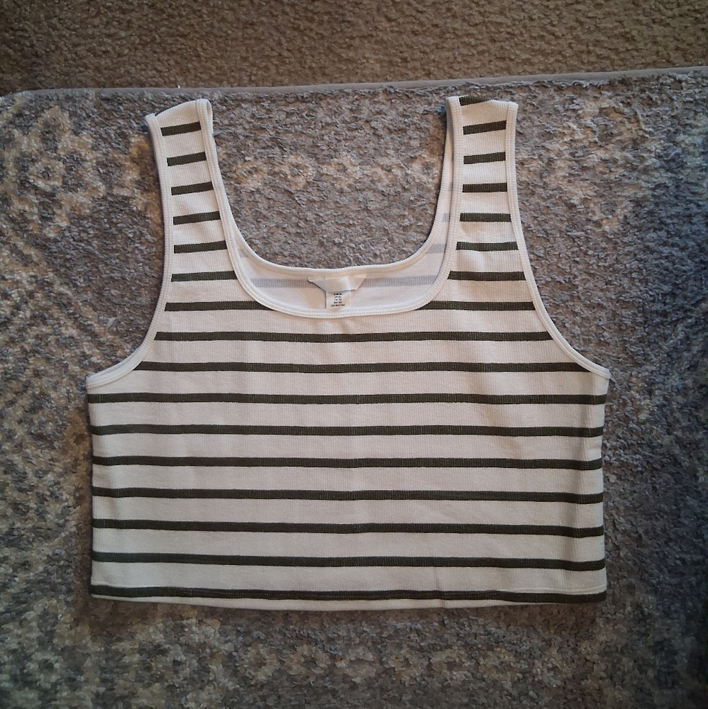 H&M Cropped Tank Top